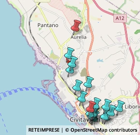 Mappa Via Alfio Flores, 00053 Civitavecchia RM, Italia (2.7315)