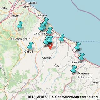 Mappa SP127 Atessa, 66041 Atessa CH, Italia (13.50071)