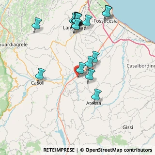 Mappa Via Piana La Fara, 66041 Piana , 66041 Piana (9.7375)