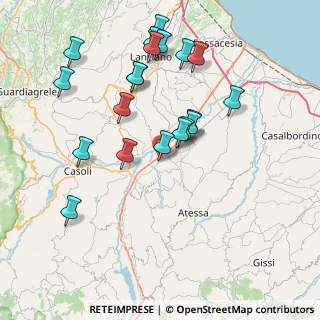 Mappa Via Piana La Fara, 66041 Piana , 66041 Piana (8.312)