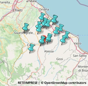 Mappa Via Piana La Fara, 66041 Piana , 66041 Piana (10.809)