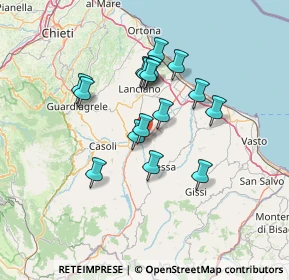 Mappa Via Piana La Fara, 66041 Piana , 66041 Piana (11.95438)