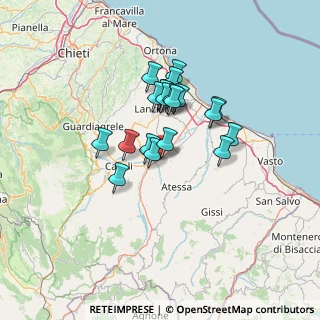 Mappa Via Piana La Fara, 66041 Piana , 66041 Piana (10.871)