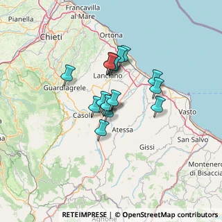 Mappa Via Piana La Fara, 66041 Piana , 66041 Piana (9.83529)