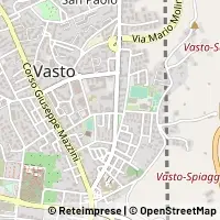 Térkép Vasto