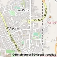 Hartă Vasto