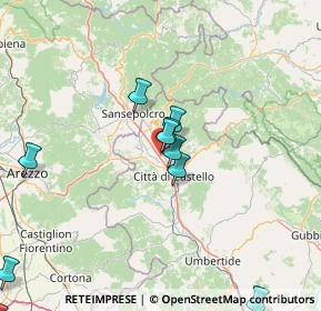 Mappa Via Sisi Cesare, 06012 Città di Castello PG, Italia (22.46417)