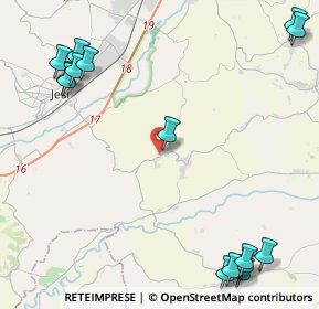 Mappa Via Roma, 60030 Santa Maria Nuova AN, Italia (6.67063)