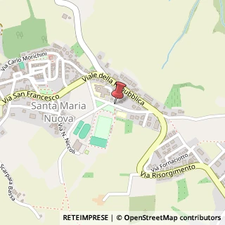 Mappa Via ravagli 1, 60030 Santa Maria Nuova, Ancona (Marche)