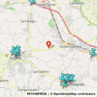 Mappa Via Flaminia Prima, 60027 Osimo AN, Italia (3.55909)