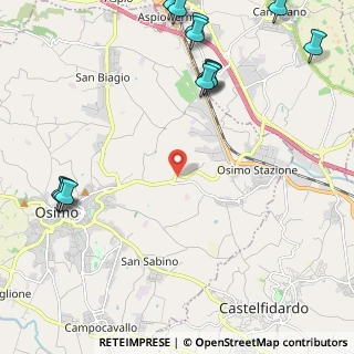Mappa Via Flaminia Prima, 60027 Osimo AN, Italia (3.13308)