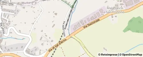 Mappa Pergine Valdarno
