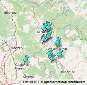 Mappa Via L. Franchetti, 06010 Citerna PG, Italia (9.82667)
