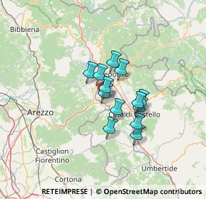 Mappa Via L. Franchetti, 06010 Citerna PG, Italia (8.91538)