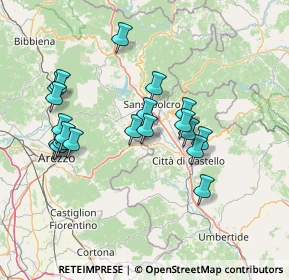 Mappa Via L. Franchetti, 06010 Citerna PG, Italia (14.3245)