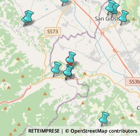 Mappa Via L. Franchetti, 06010 Citerna PG, Italia (6.8085)