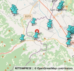 Mappa Via L. Franchetti, 06010 Citerna PG, Italia (6.0595)