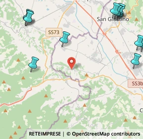 Mappa Via L. Franchetti, 06010 Citerna PG, Italia (7.3275)