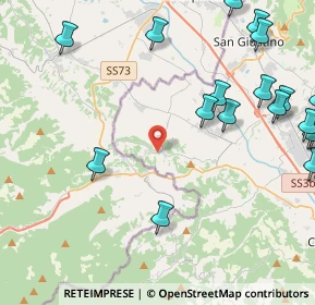Mappa Via L. Franchetti, 06010 Citerna PG, Italia (6.241)