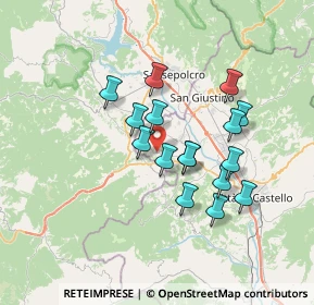 Mappa Via L. Franchetti, 06010 Citerna PG, Italia (6.01438)