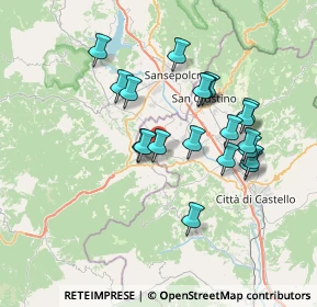 Mappa Via L. Franchetti, 06010 Citerna PG, Italia (6.718)