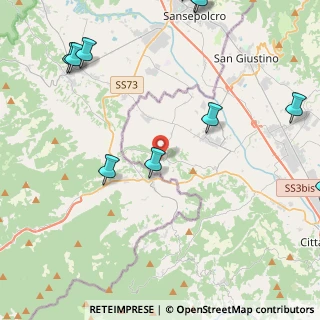 Mappa Via degli Steccati, 06010 Citerna PG, Italia (6.39)