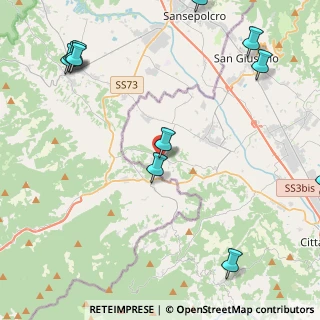Mappa Via degli Steccati, 06010 Citerna PG, Italia (6.24182)