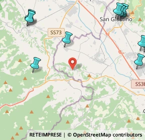 Mappa Corso Garibaldi, 06010 Citerna PG, Italia (7.3725)