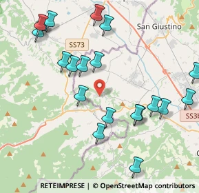 Mappa Corso Garibaldi, 06010 Citerna PG, Italia (4.779)