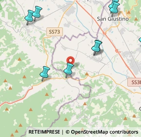 Mappa Corso Garibaldi, 06010 Citerna PG, Italia (5.88364)