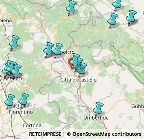 Mappa Via Elio Vittorini, 06012 Città di Castello PG, Italia (22.0005)