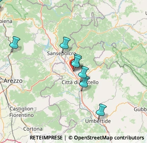 Mappa Via Elio Vittorini, 06012 Città di Castello PG, Italia (25.34167)