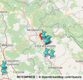 Mappa Via Elio Vittorini, 06012 Città di Castello PG, Italia (25.71636)