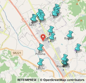 Mappa Via Elio Vittorini, 06012 Città di Castello PG, Italia (2.2455)