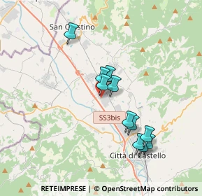 Mappa Via Elio Vittorini, 06012 Città di Castello PG, Italia (3.30909)