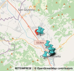 Mappa Via Elio Vittorini, 06012 Città di Castello PG, Italia (4.345)