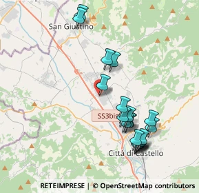 Mappa Via Elio Vittorini, 06012 Città di Castello PG, Italia (4.15)