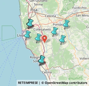 Mappa 56040 Orciano Pisano PI, Italia (13.86818)