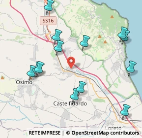 Mappa Via Aristide Merloni, 60131 Osimo AN, Italia (5.30667)