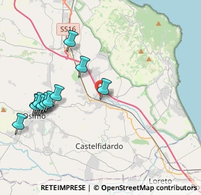 Mappa Via Aristide Merloni, 60131 Osimo AN, Italia (4.47182)
