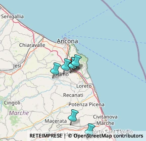 Mappa Via Aristide Merloni, 60131 Osimo AN, Italia (31.52083)