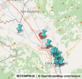 Mappa Via Vittorini, 06012 Città di Castello PG, Italia (4.29077)