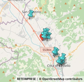 Mappa Via Gino Scaramucci, 06012 Città di Castello PG, Italia (3.42818)