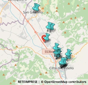 Mappa Via Gino Scaramucci, 06012 Città di Castello PG, Italia (4.3165)