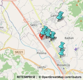 Mappa Via Gino Scaramucci, 06012 Città di Castello PG, Italia (1.23636)