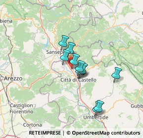 Mappa Via Gino Scaramucci, 06012 Città di Castello PG, Italia (9.81)