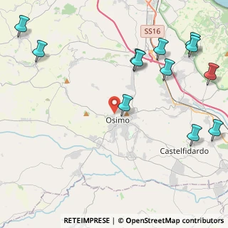 Mappa Via del Tesoro, 60027 Osimo AN, Italia (5.945)