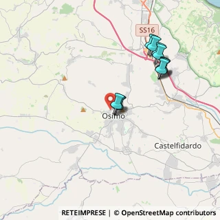 Mappa Via del Tesoro, 60027 Osimo AN, Italia (3.75182)