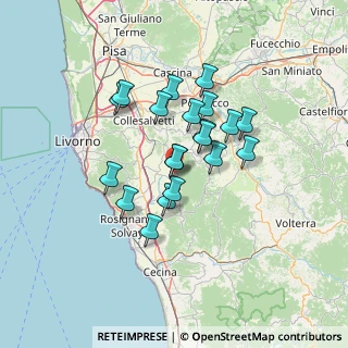 Mappa Via di Masseria, 56040 Santa luce PI, Italia (10.9785)