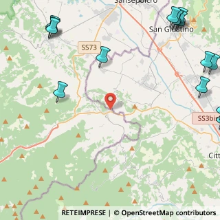 Mappa Strada Comunale del Cimitero, 52035 Monterchi AR, Italia (7.9365)